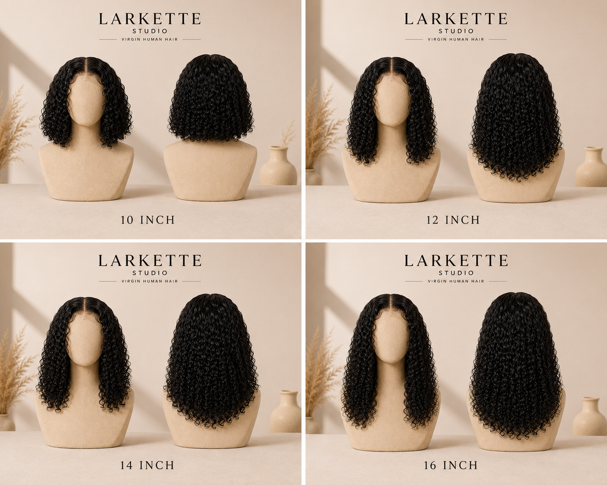The Sienna Curl - Glueless Deep Curly Wave Wig - 10, 12, 14 and 16 inch lengths